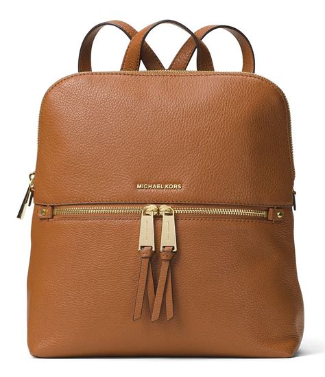 michael kors rhea backpack slim|Michael Kors clear backpack.